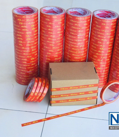 Băng keo chúc mừng năm mới
