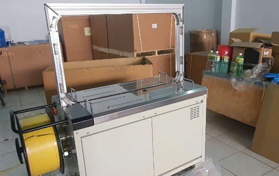 Máy Đóng Đai Tự Động - Bán Tự Động